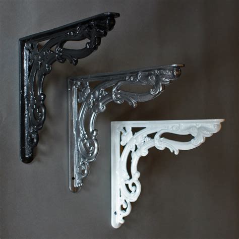 shelf brackets metal antique|wrought iron brackets for shelves.